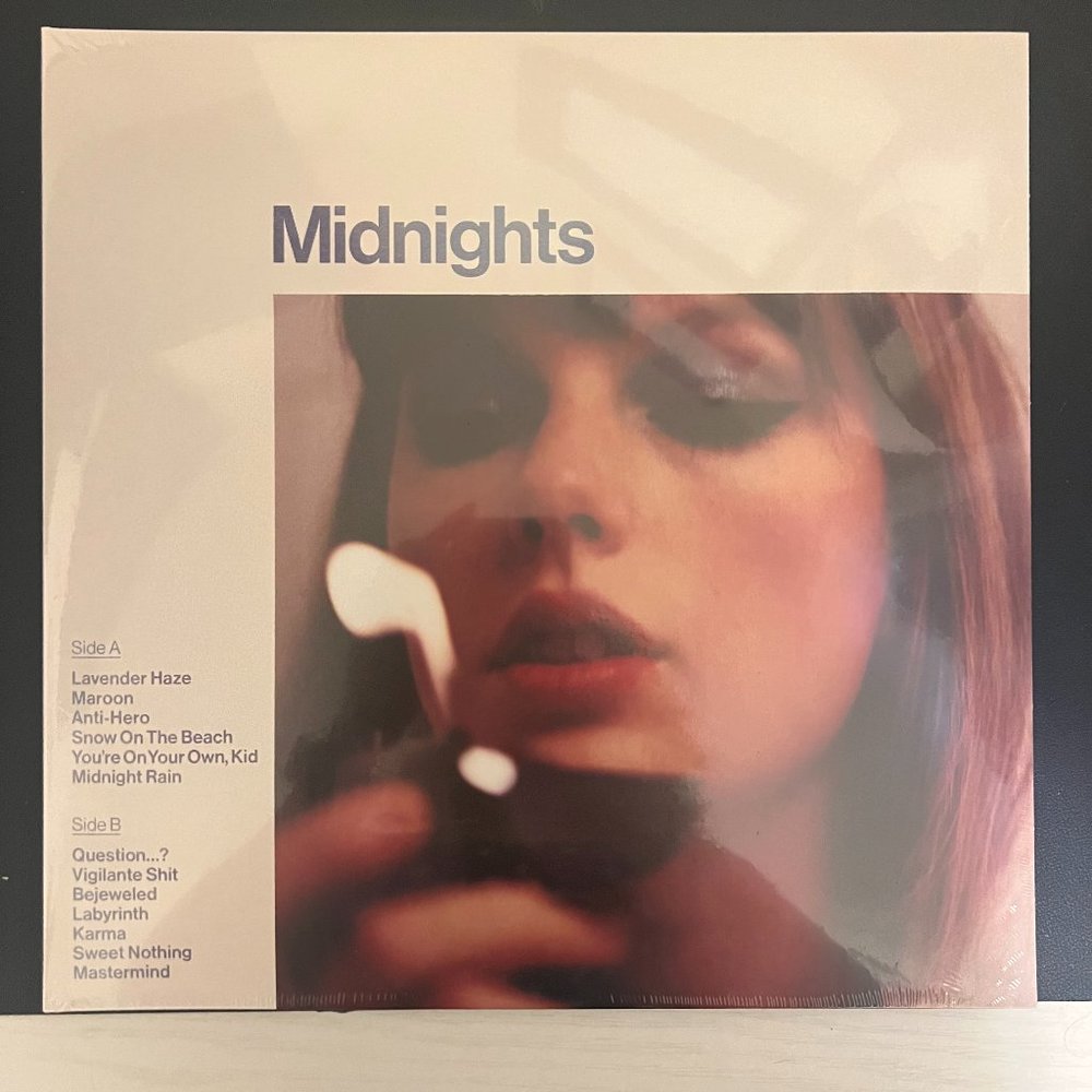 Unopened Copy of Taylor Swift Midnights Album on Vinyl
